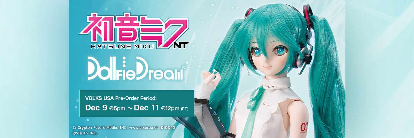[Pre-Order] DD Hatsune Miku NT at VOLKS USA