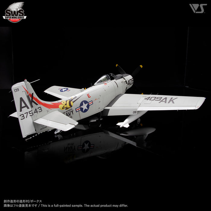 1/32 A-1H U.S. NAVY Includes U.S. Aircraft Weapons