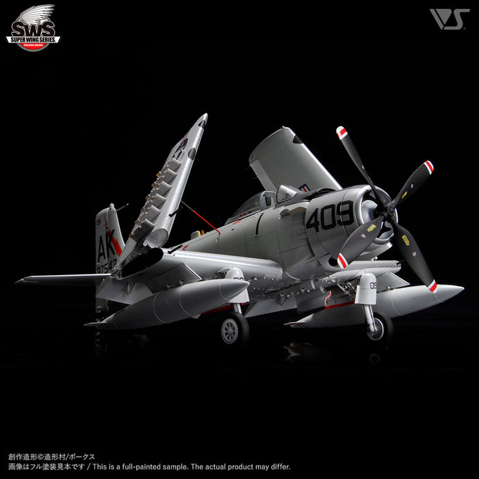 1/32 A-1H U.S. NAVY Includes U.S. Aircraft Weapons