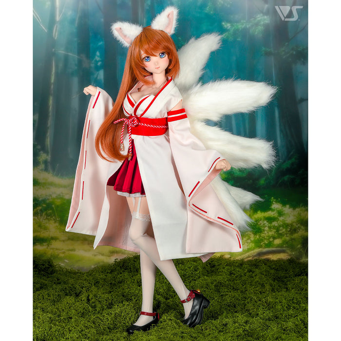 White Fox Ears & Nine Tails