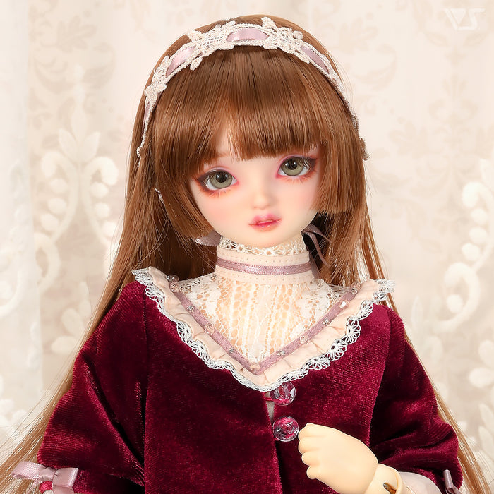 Velour Dress / Mini (Rose Red)