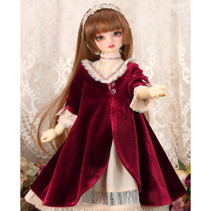 Velour Dress / Mini (Rose Red)