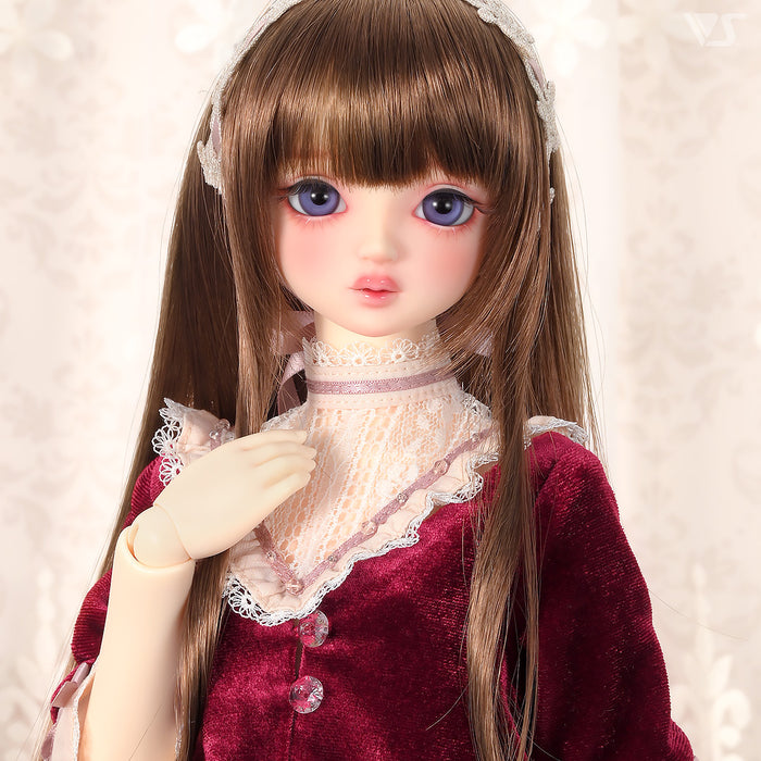 Velour Dress (Rose Red)