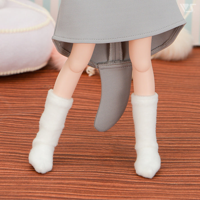 SDM Fluffy Socks / Mini (White)