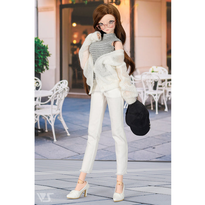 White Jeans Set