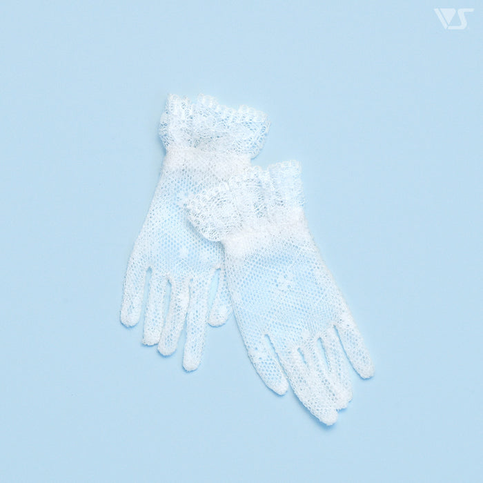 Lace Gloves (White)