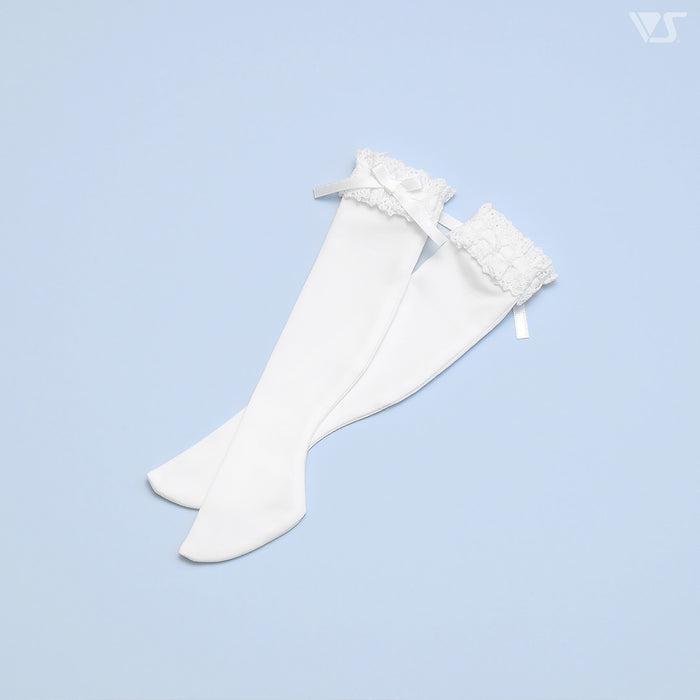 SDM Socks with Lace / Mini (White)