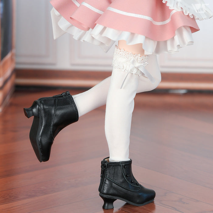 SDM Socks with Lace / Mini (White)