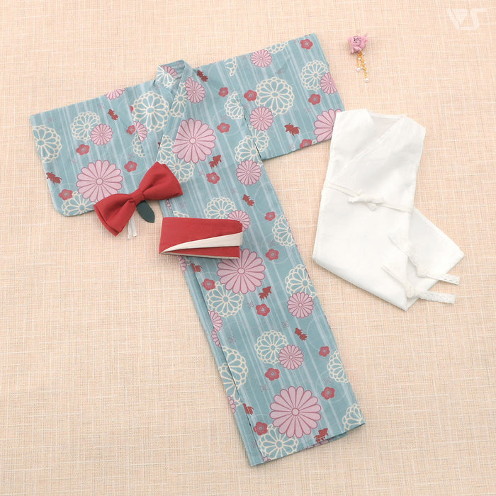 Yukata Set (Pale Blue)