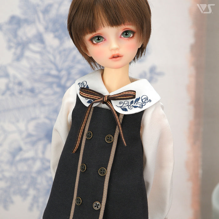 Noble Gray Embroidery Boy / Mini
