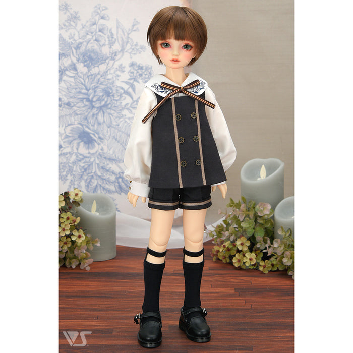 Noble Gray Embroidery Boy / Mini