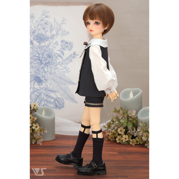 Noble Gray Embroidery Boy / Mini