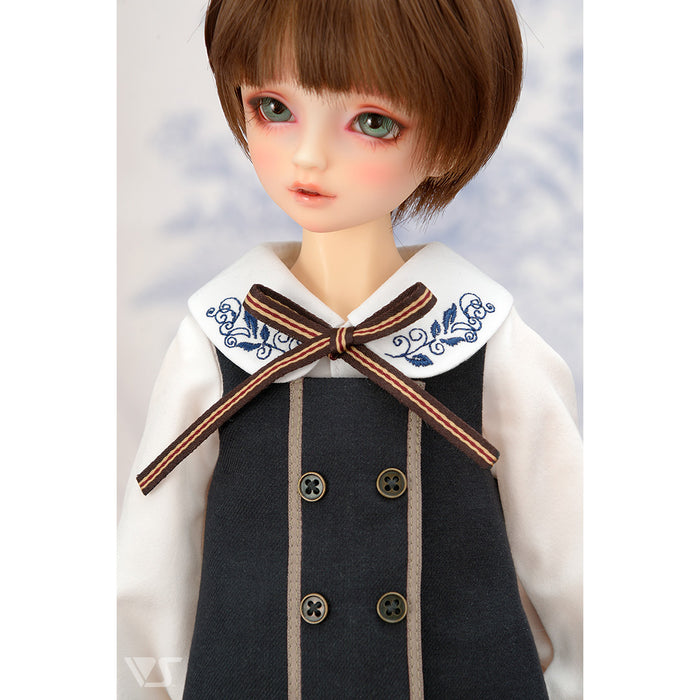 Noble Gray Embroidery Boy / Mini