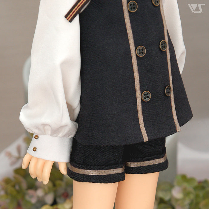 Noble Gray Embroidery Boy / Mini