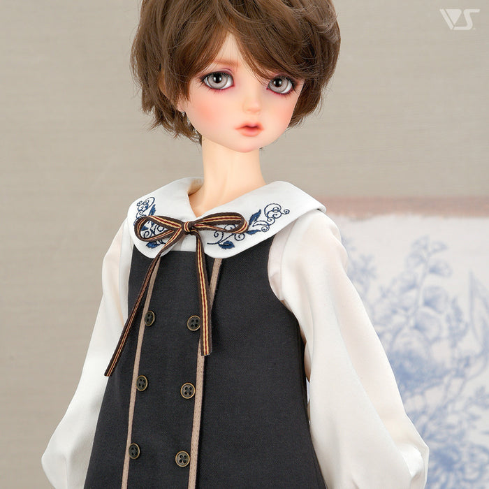Noble Gray Embroidery Boy