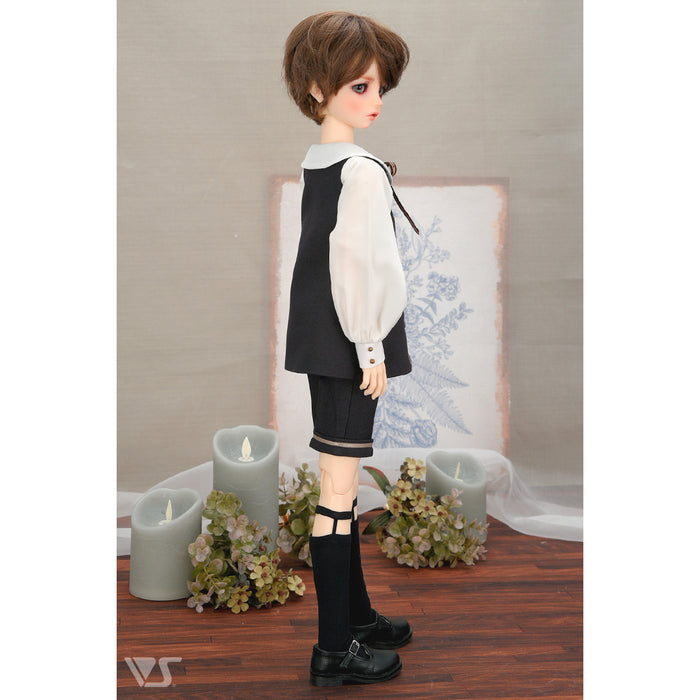Noble Gray Embroidery Boy