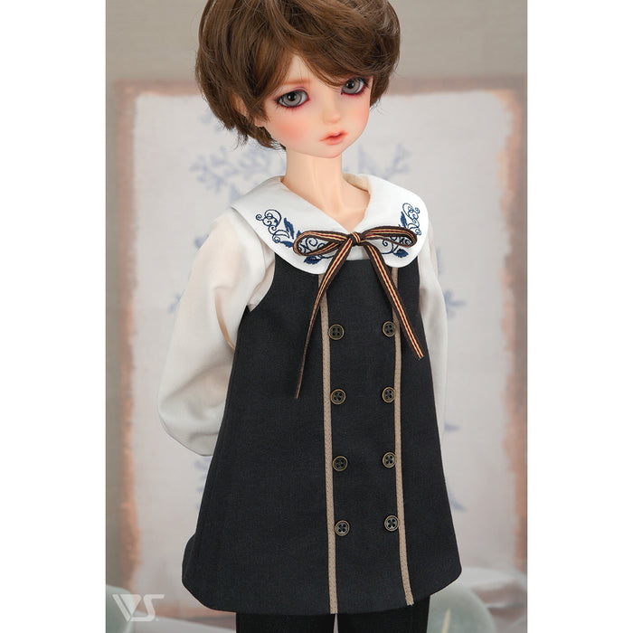 Noble Gray Embroidery Boy