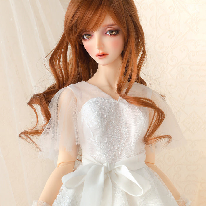 SD16 Long Back Dress (White)
