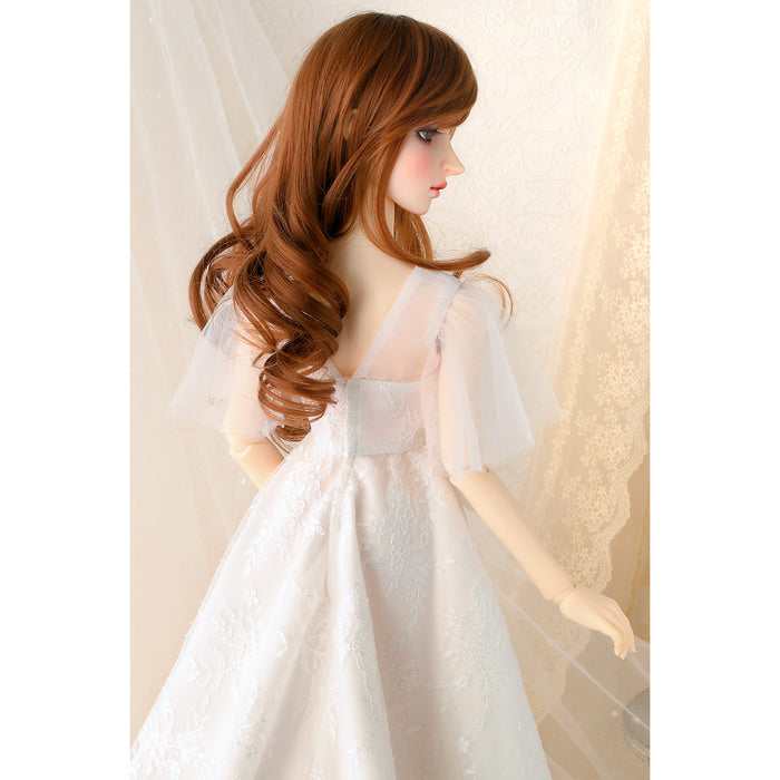 SD16 Long Back Dress (White)