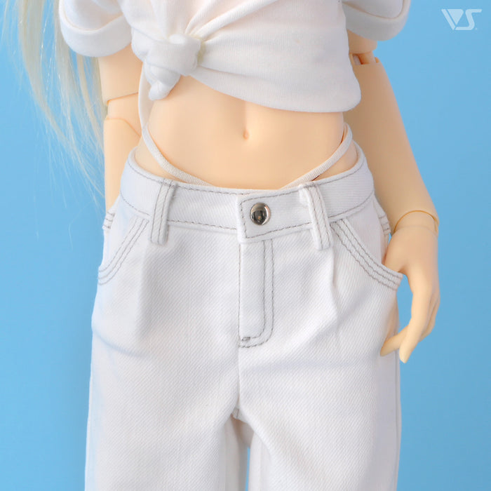 Wide Jeans (White)