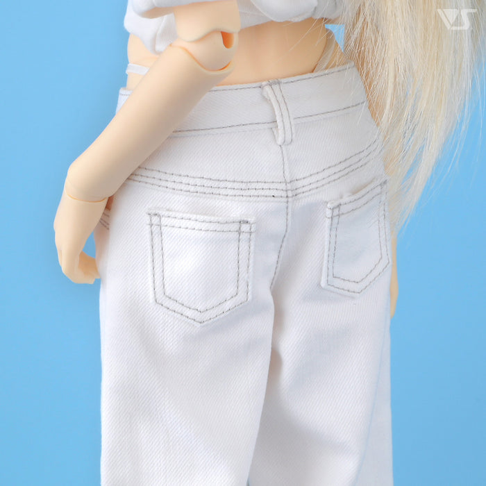 Wide Jeans (White)
