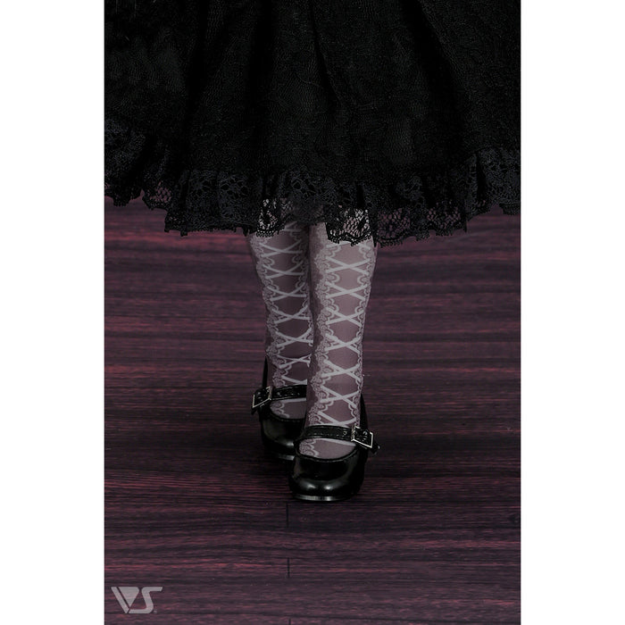 SDM Lace-up Printed Socks / Mini (Gray)
