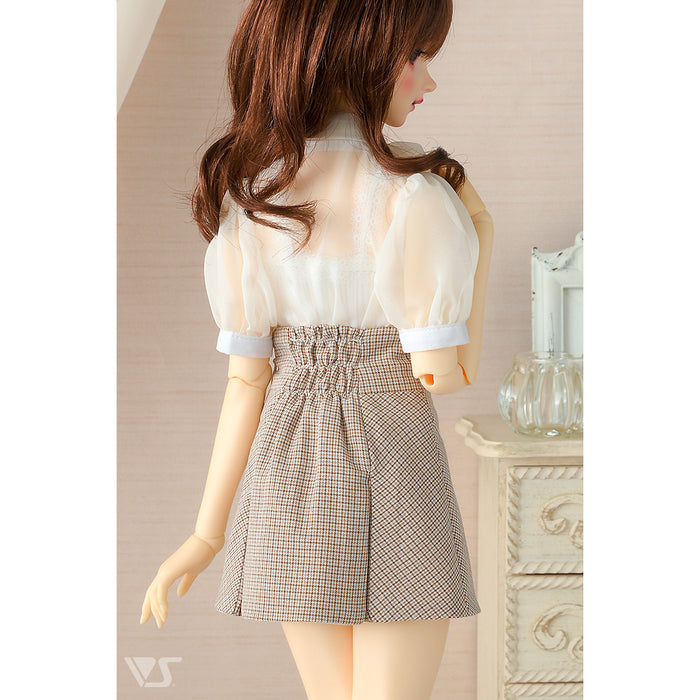 Sheer Blouse & Tight Skirt Set