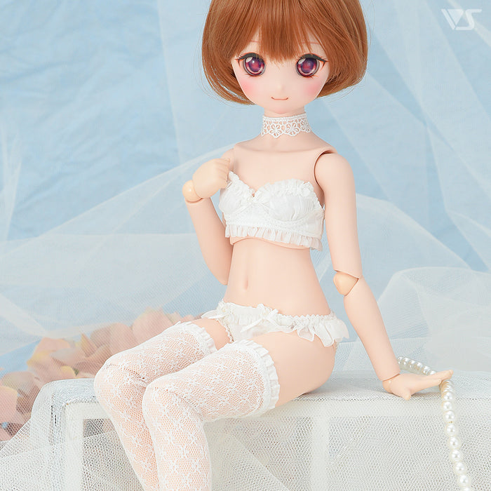 Candy Lingerie Set / Mini (White)