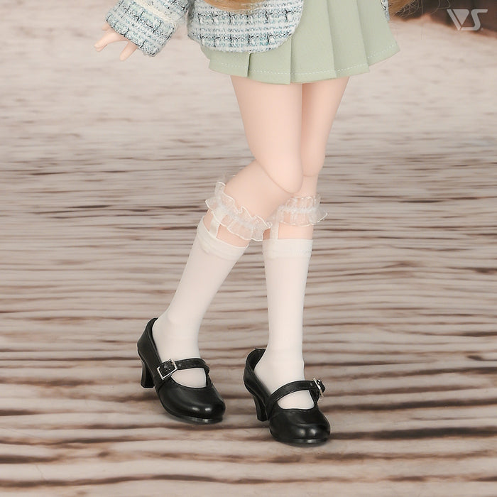 SDM Socks with Suspenders / Mini (White / Frill)