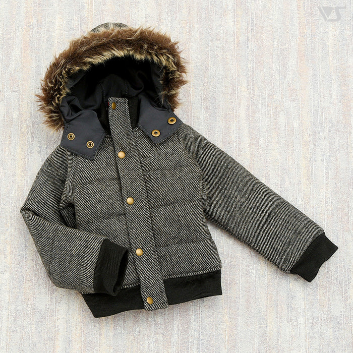 Oversized Down Jacket (Gray)