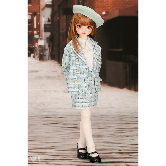Tweed Coord Set  / Mini (Mint)