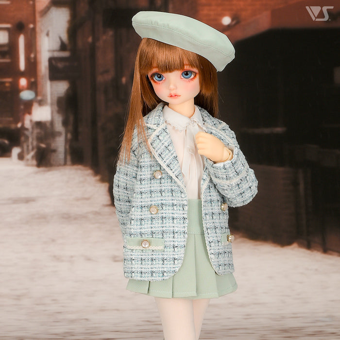 Tweed Coord Set  / Mini (Mint)