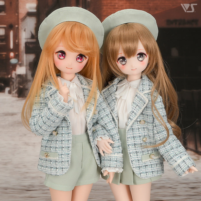 Tweed Coord Set  / Mini (Mint)