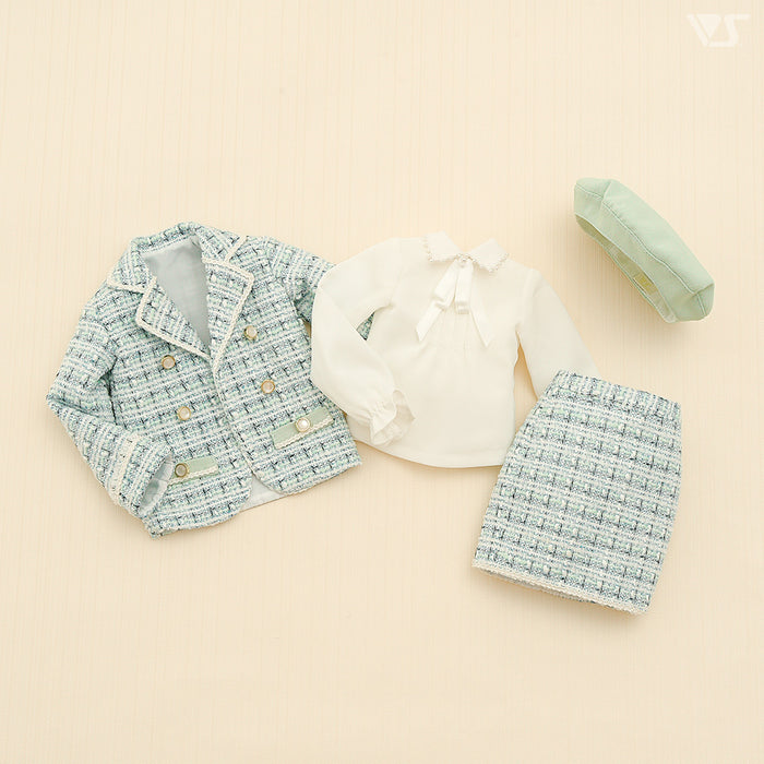 Tweed Coord Set  / Mini (Mint)