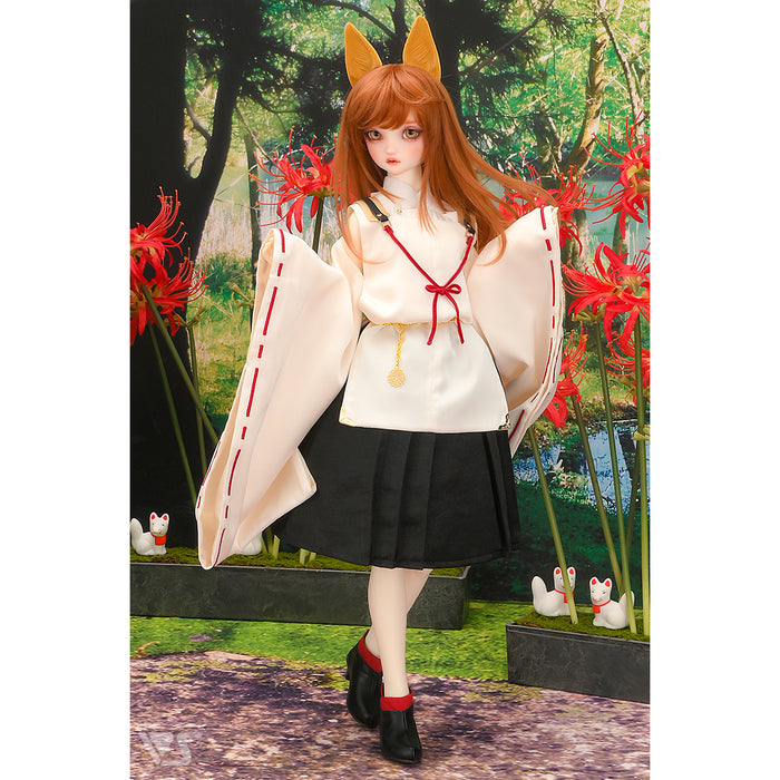 Yoi-no-Kimono Set (Pure White)
