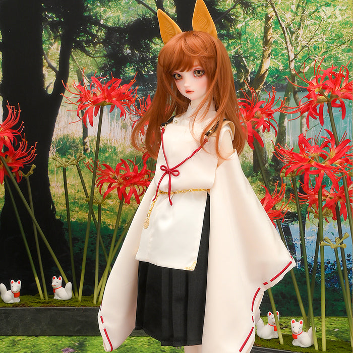Yoi-no-Kimono Set (Pure White)