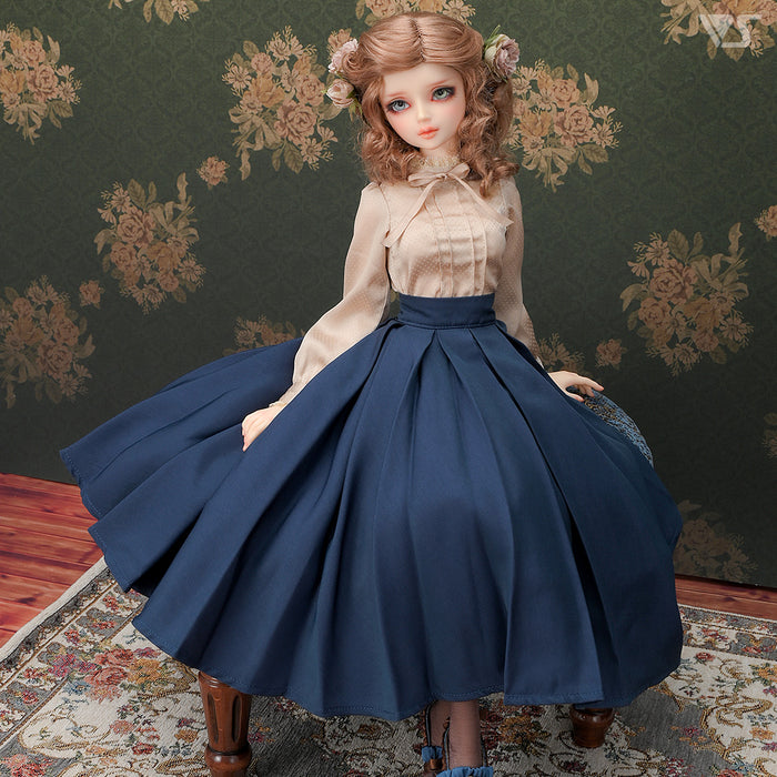 Classical Skirt (Navy)