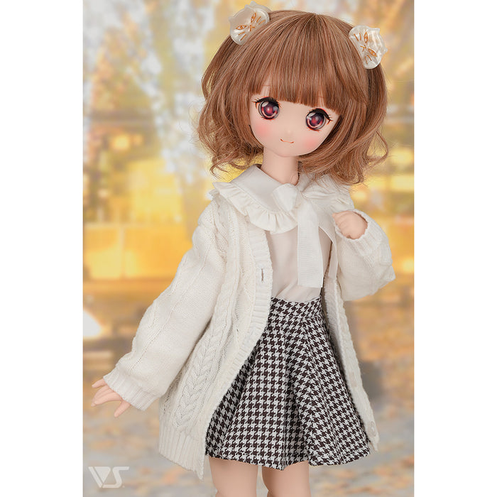 Knit Cardigan / Mini (White)
