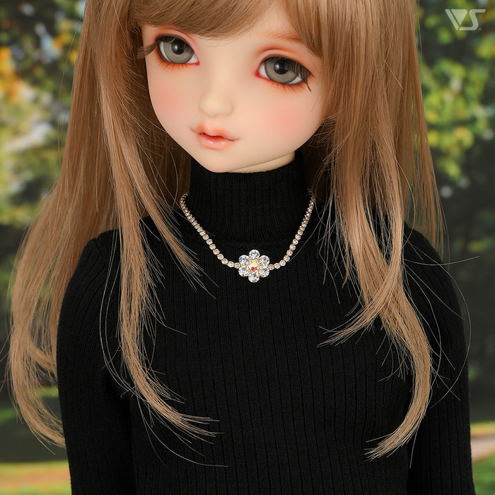 Ribbed High Neck Knit (Black)