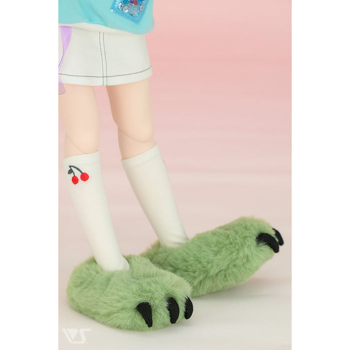 Fluffy Dragon Gloves & Slippers Set
