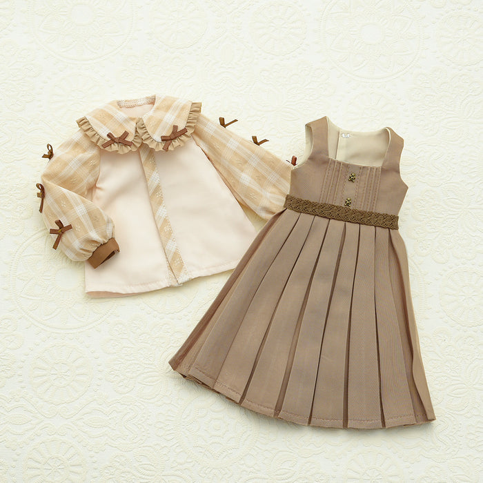 Bear Ears Coord Set  / Mini (Custard)