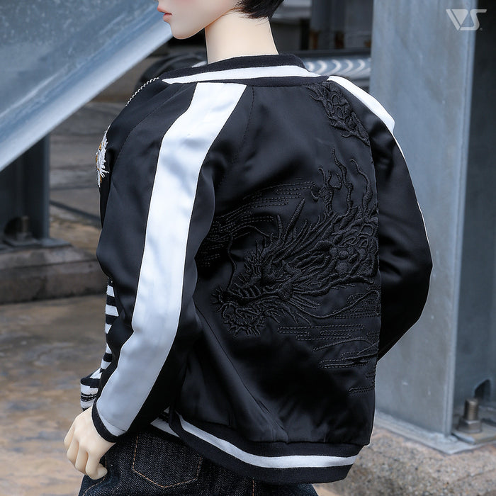 Sukajan Jacket (Black / Dragon)