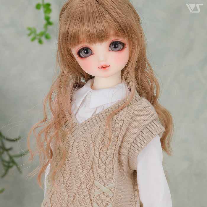 Loose Knit Vest & Dress Set / Mini