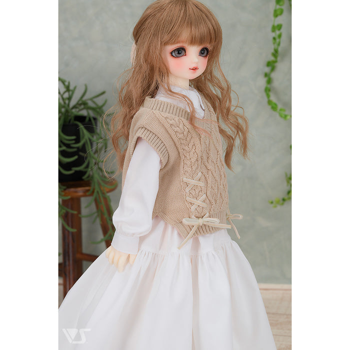 Loose Knit Vest & Dress Set / Mini