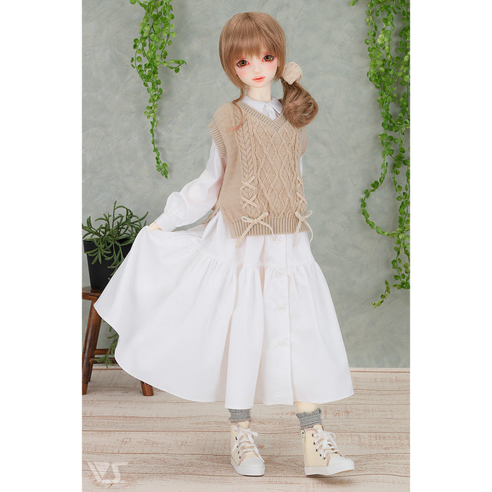 Loose Knit Vest & Dress Set