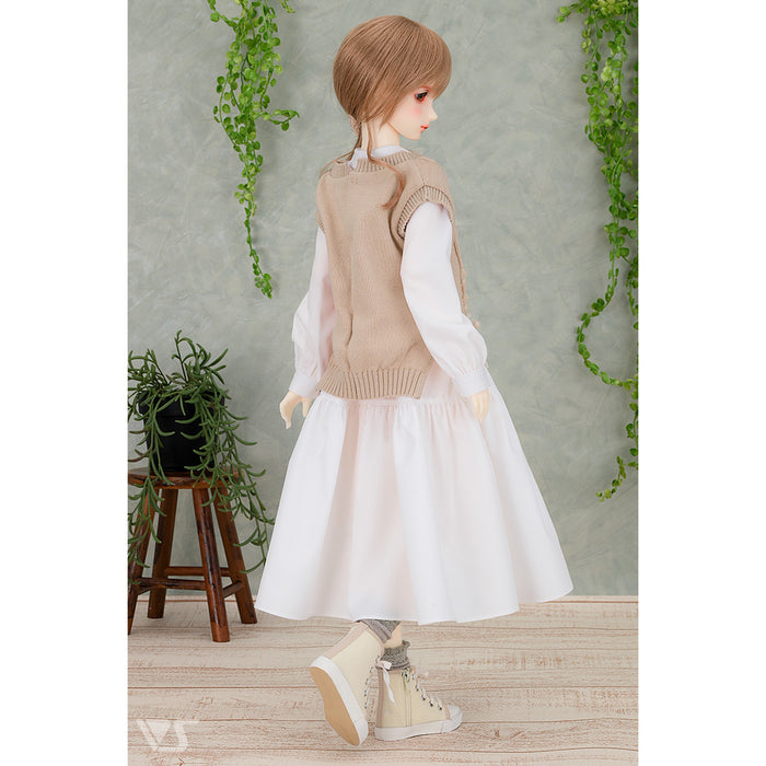 Loose Knit Vest & Dress Set