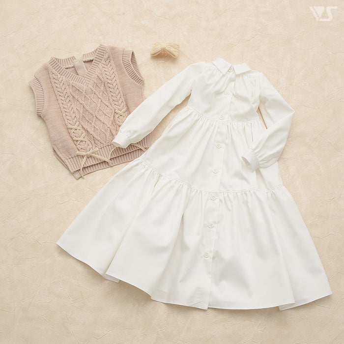 Loose Knit Vest & Dress Set
