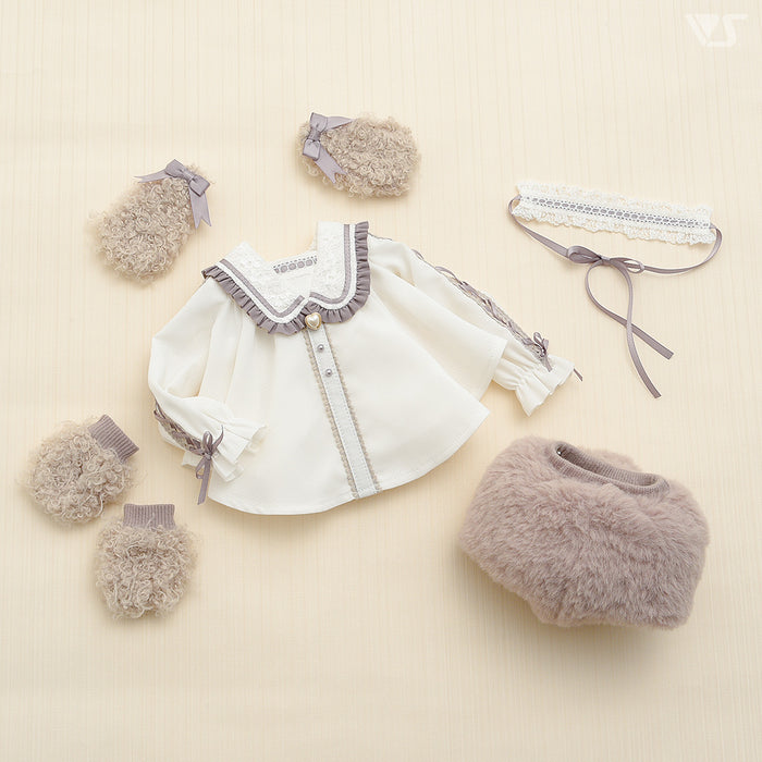 Fluffy Poodle Set / Mini (Gray)
