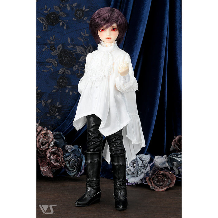 Flared Lace-up Shirt Set / Mini