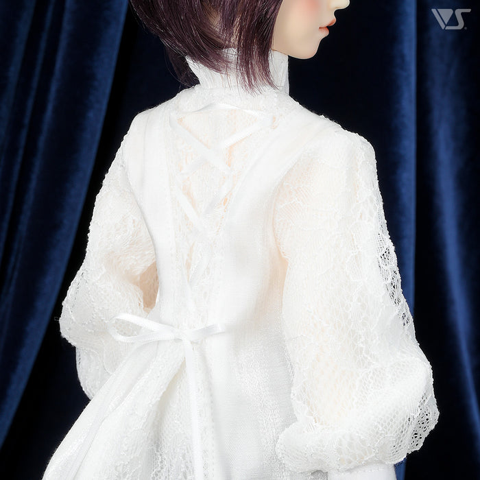Flared Lace-up Shirt Set / Mini